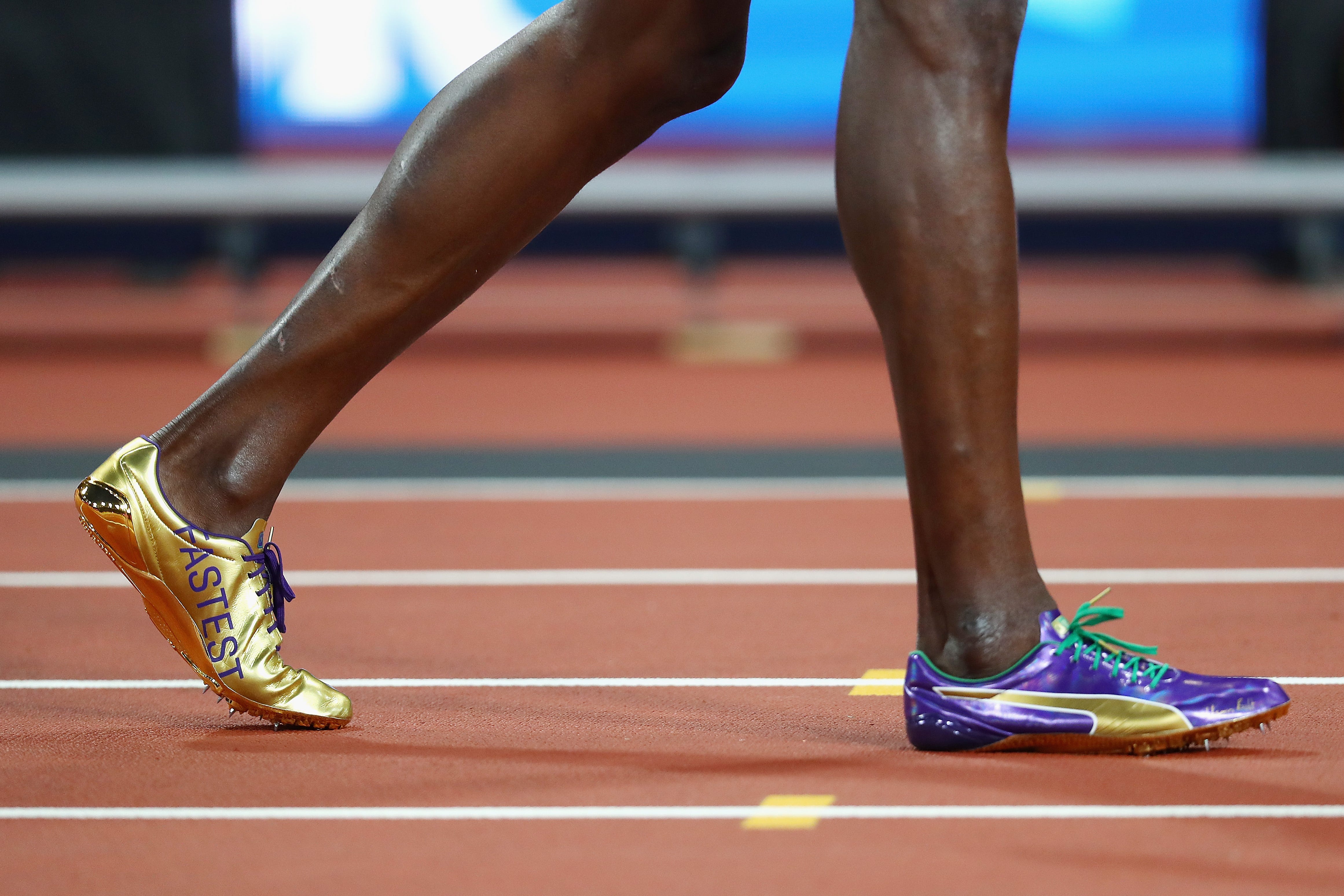 usain bolt cleats